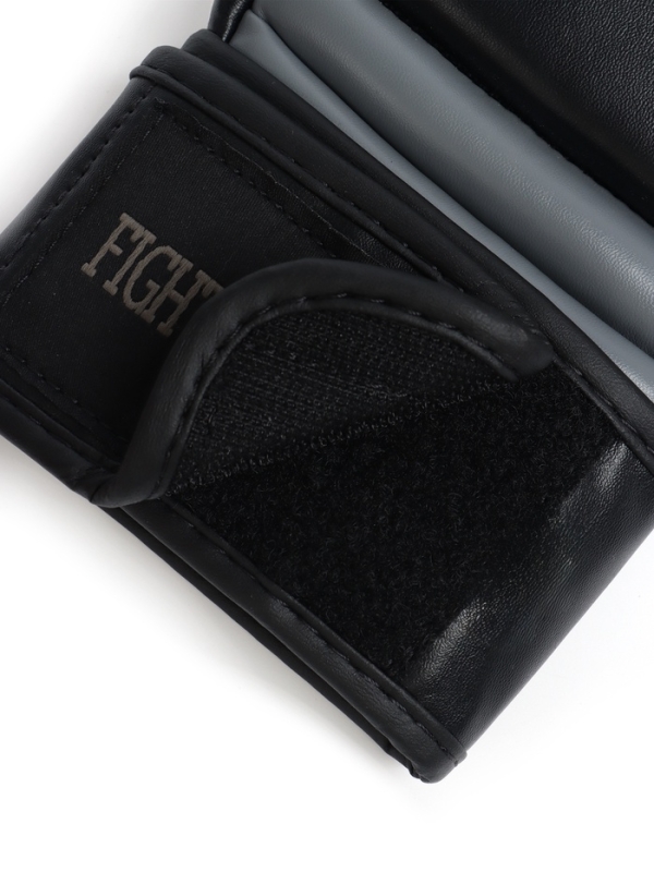 Перчатки для ММА гибрид FIGHT EMPIRE, BLACK-L, чёрные, размер L