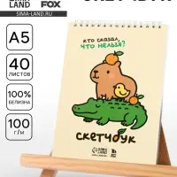 Скетчбук А5, 40 л. 100 г/м&sup2; &laquo;Кто сказал, что нельзя?&raquo;