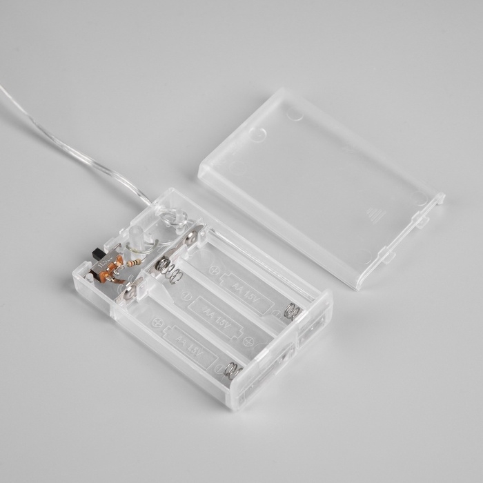 Светодиодная фигура «Ветвь» 80х20х3 см, 30 LED, батарейки АAх3 (не в комплекте), свечение теплое белое