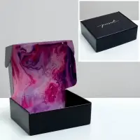 Коробка подарочная двухсторонняя складная, упаковка, &laquo;Present&raquo;, 27&times;21&times;9 см