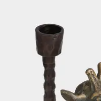 Подсвечник &laquo;Жирафик&raquo;, 14.5&times;9.5&times;24 см, алюминий