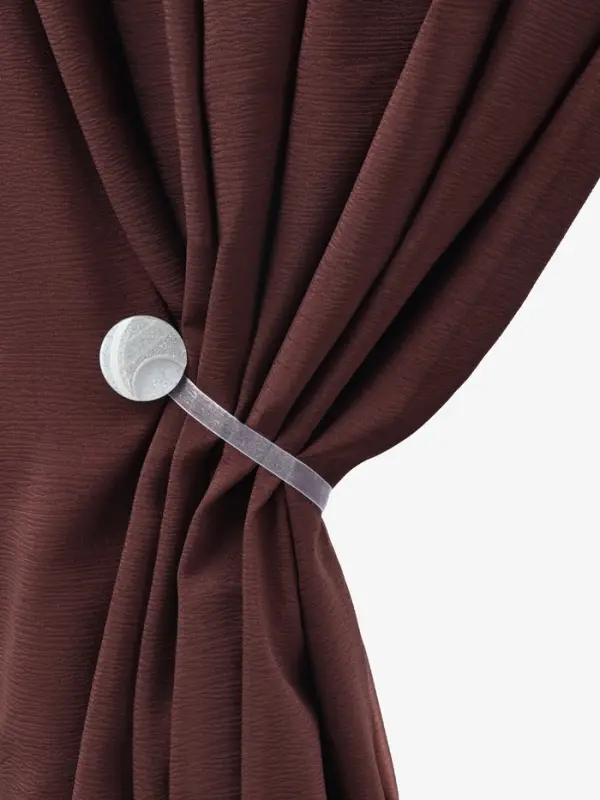 Подхват для штор &laquo;Месяц&raquo;, d=4 см, цвет серебряный/белый