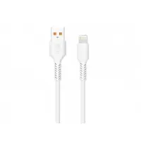 Кабель VIXION PRO VX-17i, USB - Lightning, 2.1 А, 1 м, белый