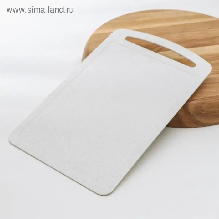 Доска разделочная, 17×27 см, цвет МИКС