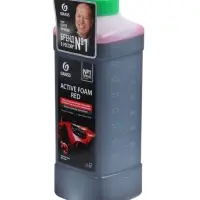 Шампунь для бесконтактной мойки Grass Active Foam Red, 1 л (1:30-1:50)