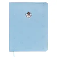 Дневник школьный 1-11 класс, deVENTE. deVENT.Flower, ляссе, голубой