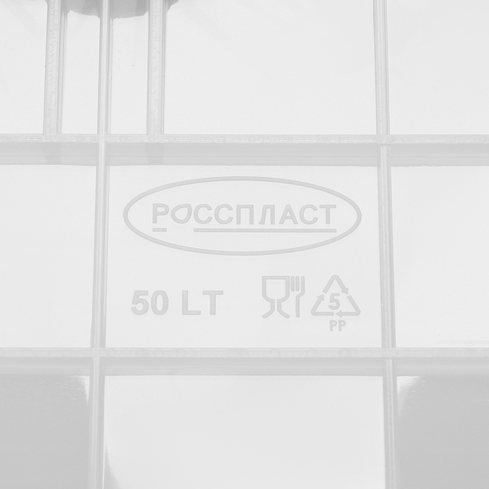 Контейнер для хранения с крышкой «Hide box. Трава», 50 л, 60×38×31 см, на колёсиках, МИКС Контейнер для хранения с крышкой «Hide box. Трава», 50 л, 60×38×31 см, на колёсиках, МИКС