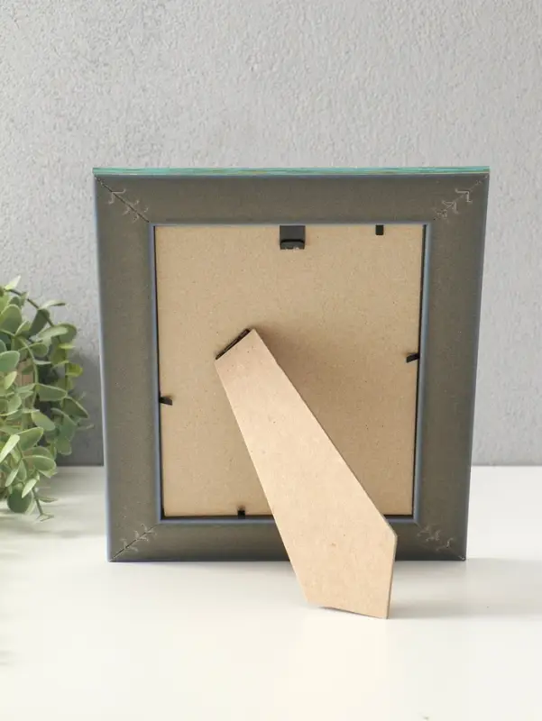 Фоторамка для фото 15х21 см "Luxe Elegance" пластик, морской, (пластик экран)