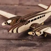 Конструктор сборный 3D модель &laquo;Самолёт. CESSNA&raquo;