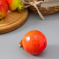 Муляж "Гранат" 10 см, жёлто-красный