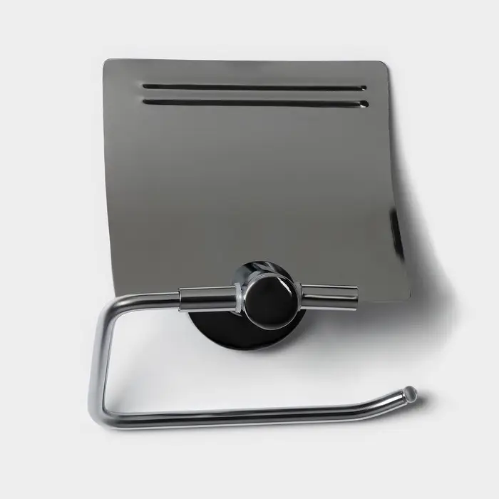 Держатель для туалетной бумаги St&ouml;lz &laquo;Классика&raquo;, с крышкой, хромированный