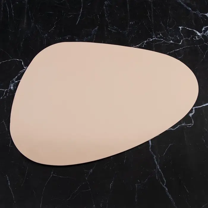 Салфетка сервировочная на стол Доляна &laquo;Тэм&raquo;, 45&times;35 см, персиковая