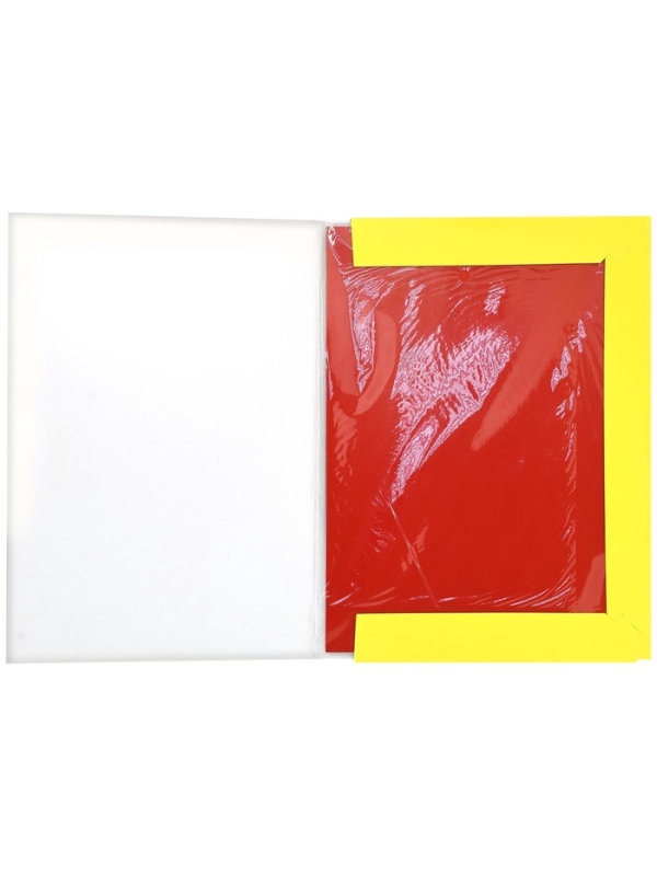 Картон цветной А4, 20 листов, 20 цветов &laquo;Каляка-Маляка&raquo;, 210 г/м&sup2;, в папке