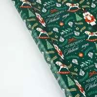 Набор бумаги упаковочной &laquo;Новогоднее настроение&raquo;, 3 листа, 70&times;100 см