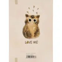 Еженедельник недатированный Bruno Visconti: love me, А5, на резинке