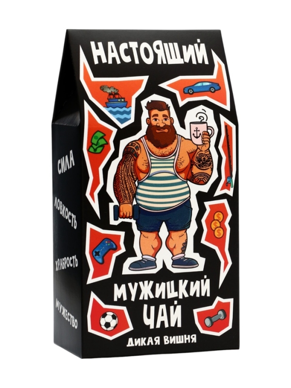 Чай черный "Настоящий мужицкий чай", 50 г