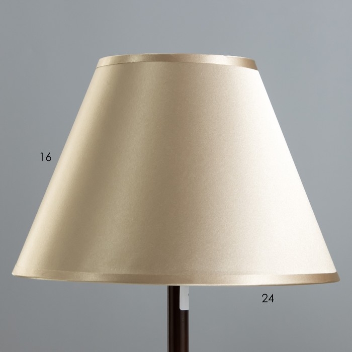 Лампа настольная Oliver 1х15Вт Е27 коричневый/шампань 25х25х40см RISALUX Лампа настольная Oliver 1х15Вт Е27 коричневый/шампань 25х25х40см RISALUX