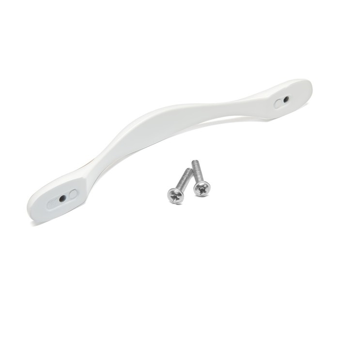 Ручка-скоба ТУНДРА PC181BL, м/о 128 мм, белая Ручка-скоба ТУНДРА PC181BL, м/о 128 мм, белая