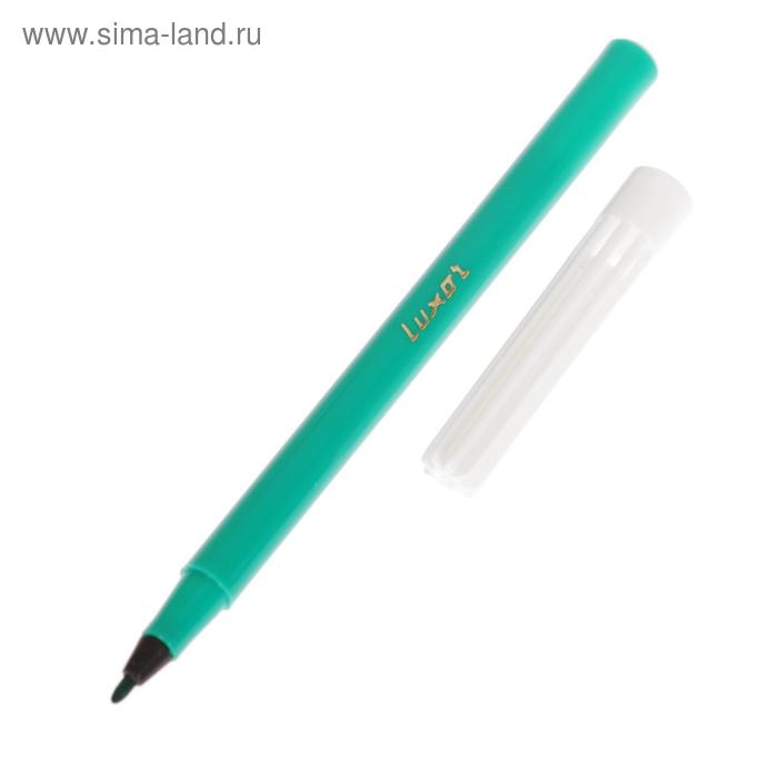 Фломастеры 12 цветов Luxor Coloring, смываемые, картон, европодвес Фломастеры 12 цветов Luxor Coloring, смываемые, картон, европодвес