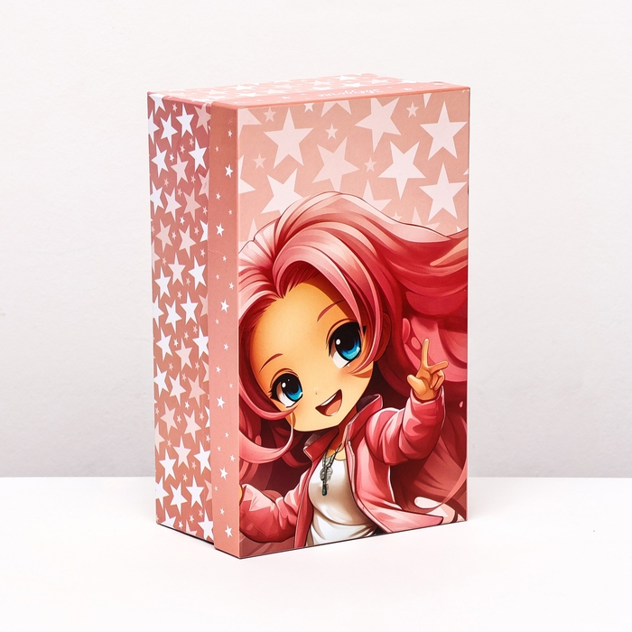 Коробка прямоугольная Коробка прямоугольная "Звёздочке", 27 × 17 × 11 см