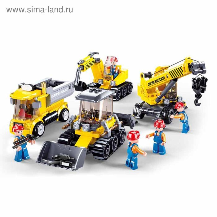 Конструктор «Город. Строительство магистрали», 465 деталей