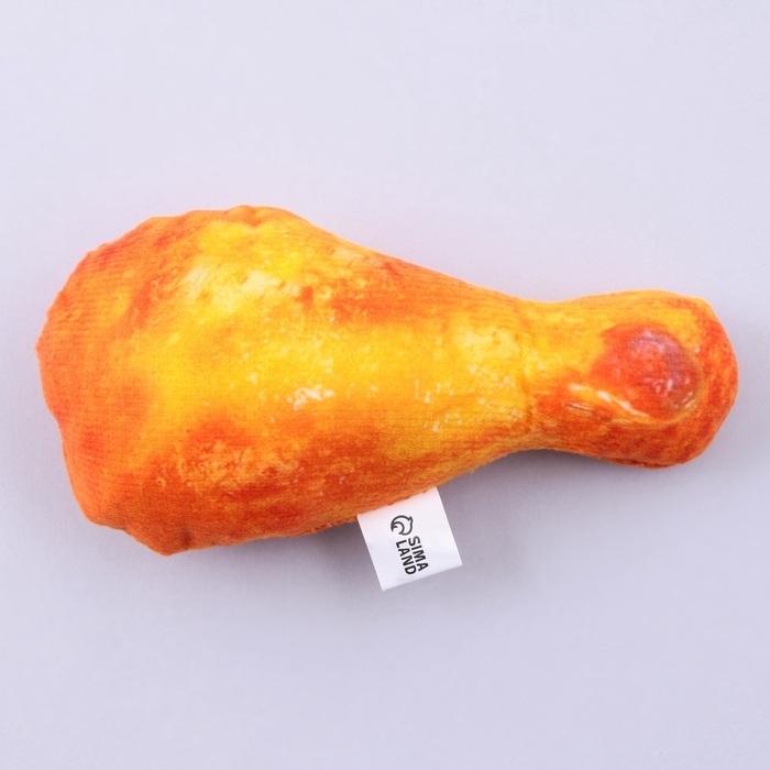 Игрушка для собак с пищалкой «Курочка» из текстиля, 13,6 х 8 см Игрушка для собак с пищалкой «Курочка» из текстиля, 13,6 х 8 см