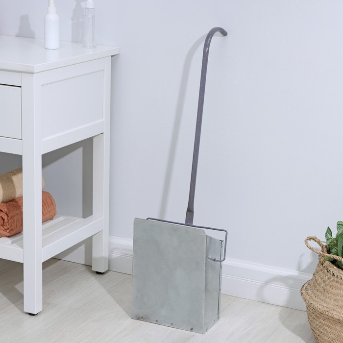 Совок уличный для мусора «Ловушка», оцинкованный Совок уличный для мусора «Ловушка», оцинкованный