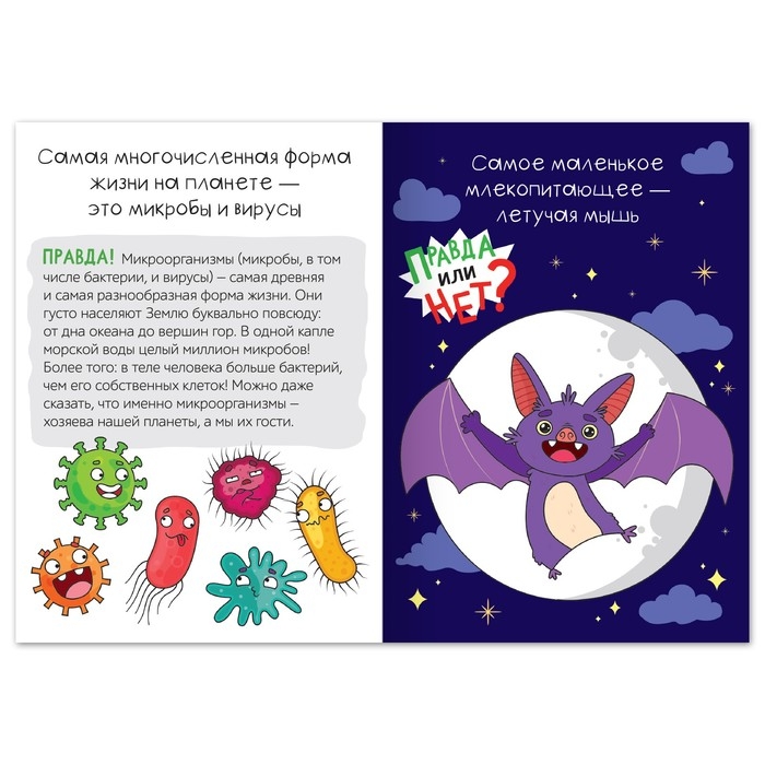 Обучающая книга «Правда или нет? Самые-самые», 44 стр. Обучающая книга «Правда или нет? Самые-самые», 44 стр.