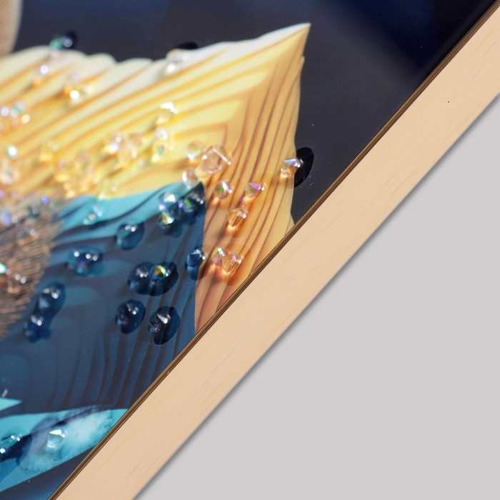 Картина акрил  Картина акрил "Луна в горах" 60х39,5 см