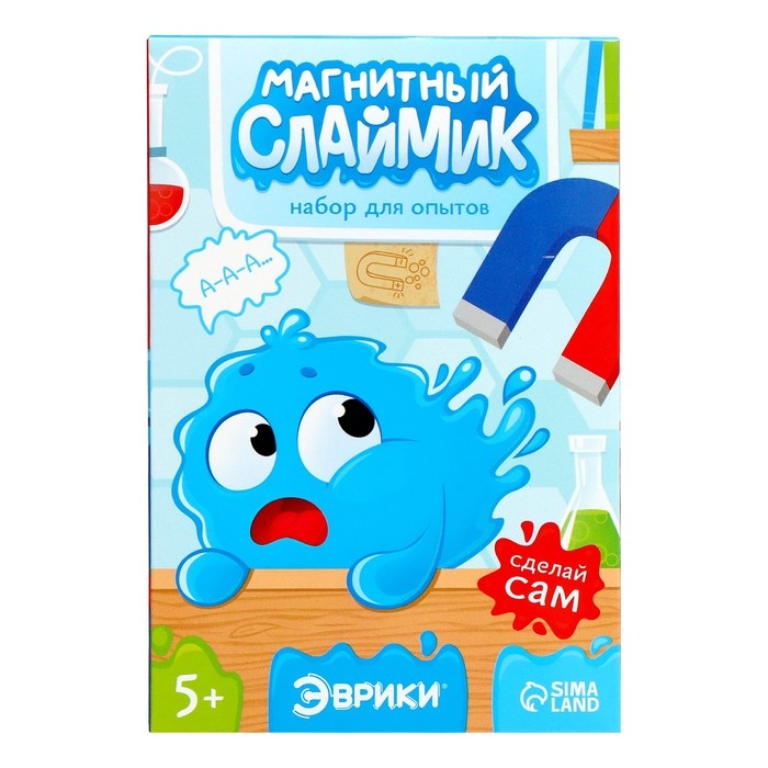 Набор для опытов «Магнитный слайм» Набор для опытов «Магнитный слайм»