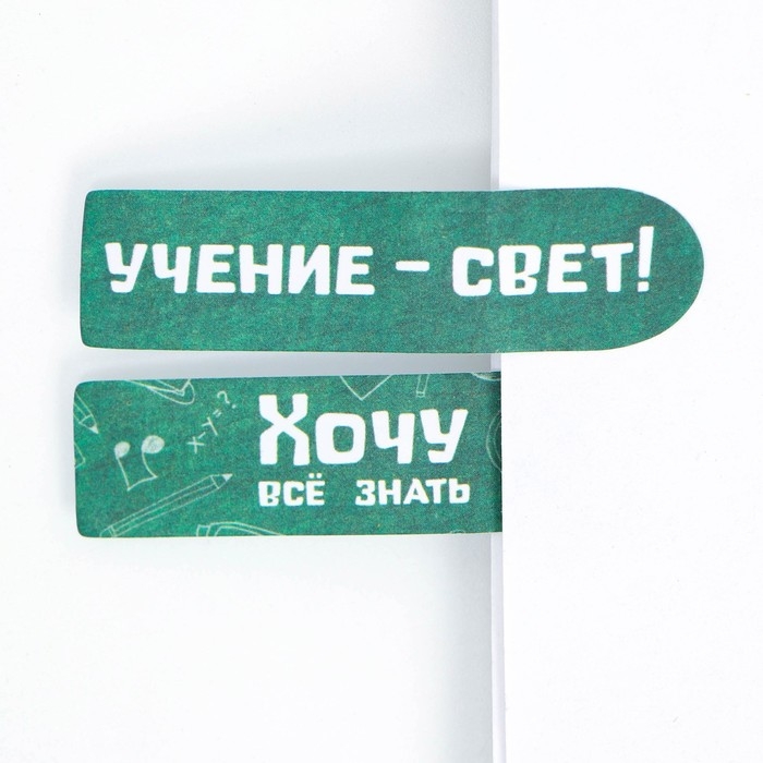 Набор стикеров-закладок &laquo;Ученик, Познавай мир!&raquo;, 5 шт, 20 л