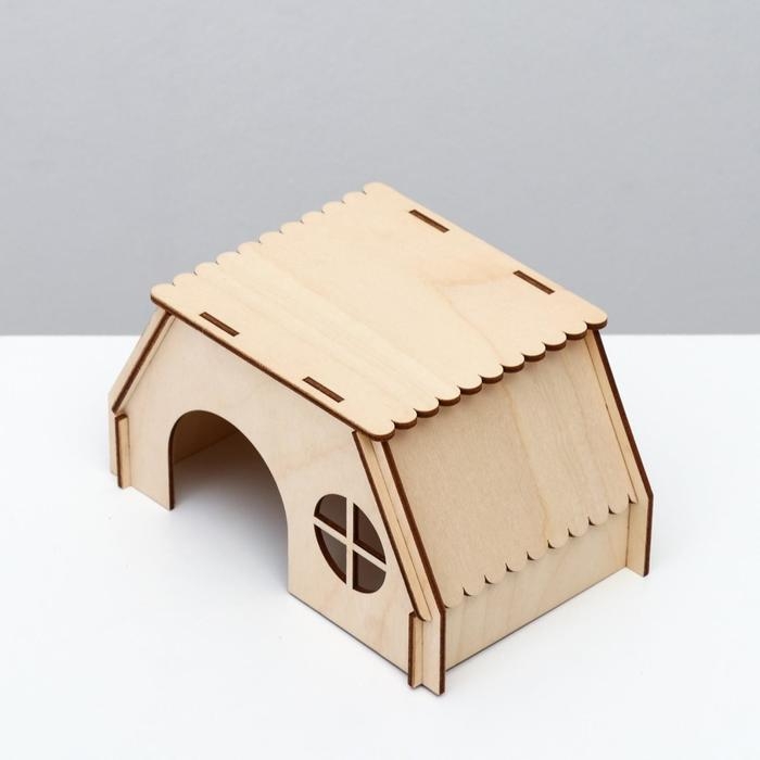 Домик для грызунов, 19 х 12 х 10 см Домик для грызунов, 19 х 12 х 10 см