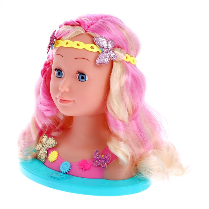 Кукла-манекен для создания причесок «Белла» с аксессуарами Кукла-манекен для создания причесок «Белла» с аксессуарами