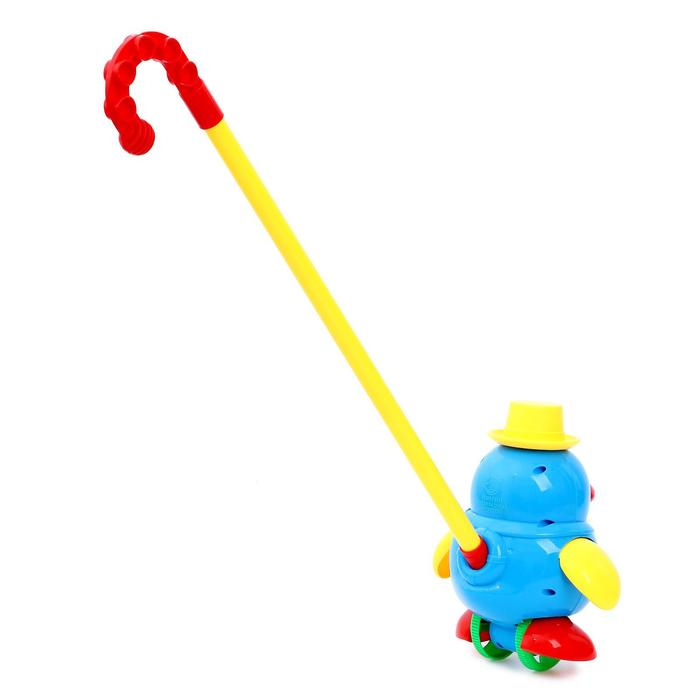 Каталка на палочке «Пингвин», цвета МИКС Каталка на палочке «Пингвин», цвета МИКС