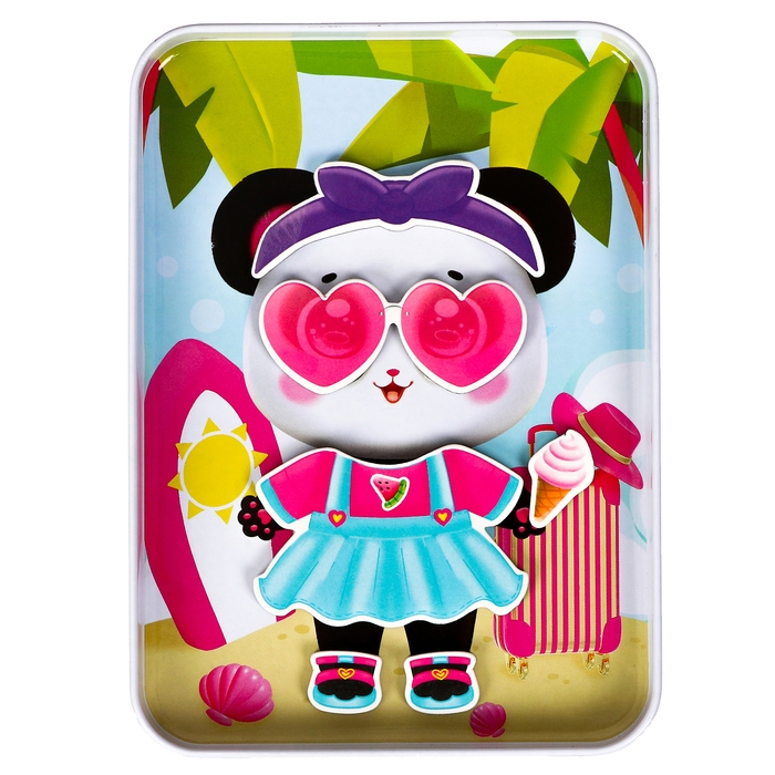 Магнитный набор «Жаркие каникулы», в жестяной коробке Магнитный набор «Жаркие каникулы», в жестяной коробке