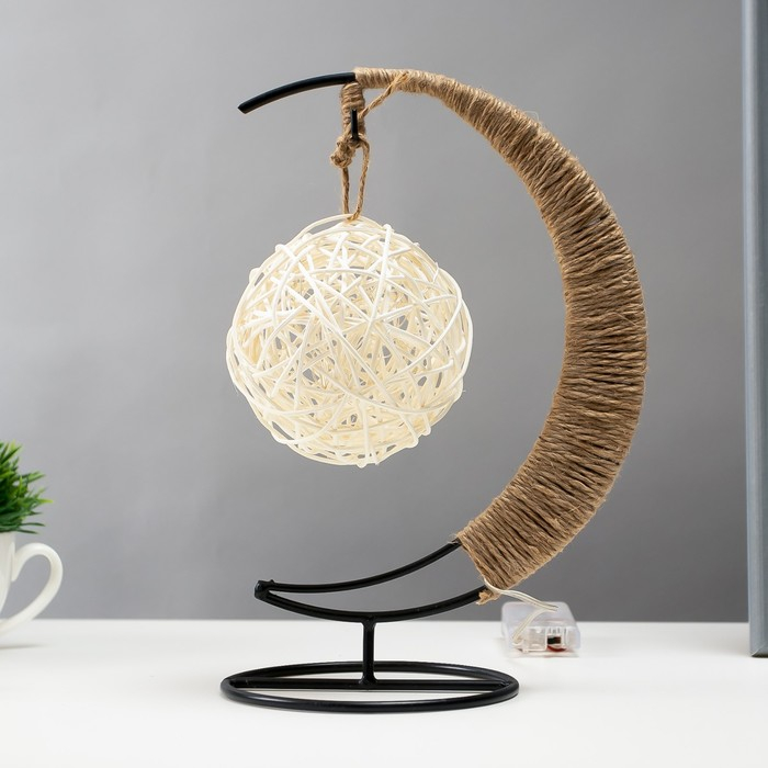 Ночник 16824/1 LED от батареек 2АА черный 17х10х28 см RISALUX Ночник 16824/1 LED от батареек 2АА черный 17х10х28 см RISALUX