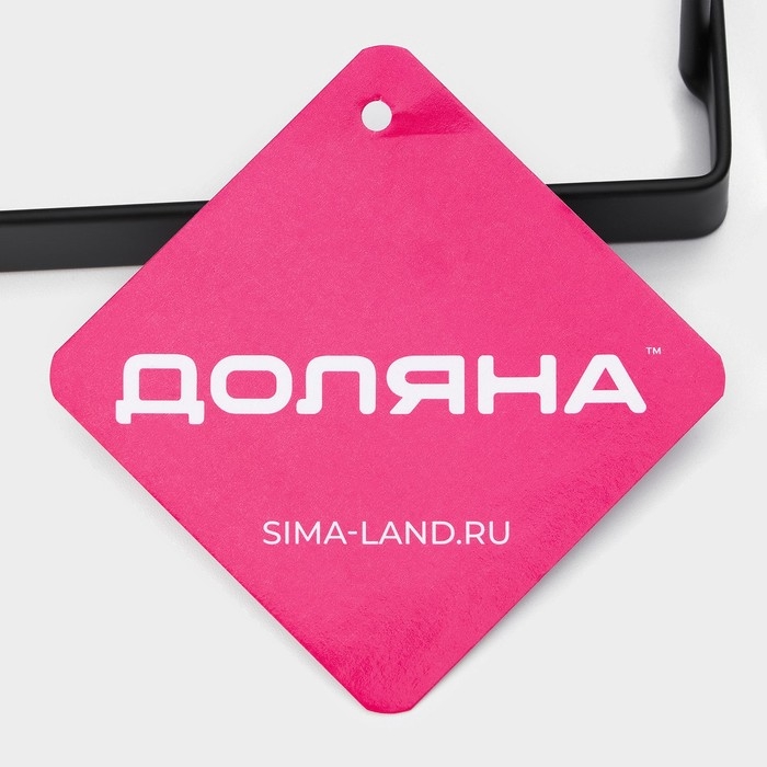 Держатель для крышек и разделочных досок Доляна, 16×15×9,5 см, цвет чёрный Держатель для крышек и разделочных досок Доляна, 16×15×9,5 см, цвет чёрный