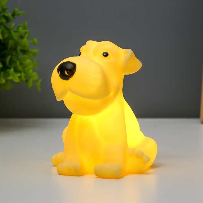 Ночник Ночник "Дружок" LED 1Вт 3хLR44 МИКС 12х9х10см RISALUX