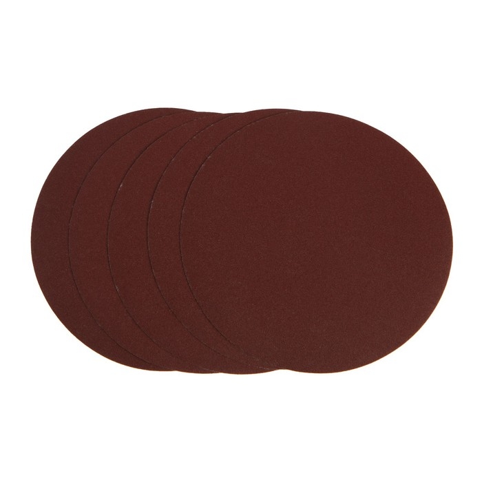 Круг абразивный шлифовальный под Круг абразивный шлифовальный под "липучку" ТУНДРА, 150 мм, Р220, 5 шт.