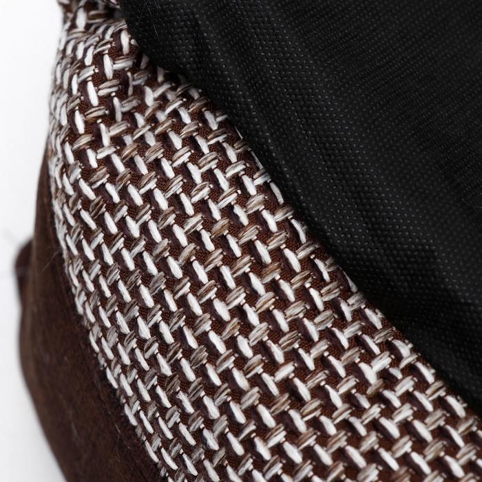 Лежанка  Лежанка "Лофт мокко №4", 70 х 55 х 20 см, темно-коричневый