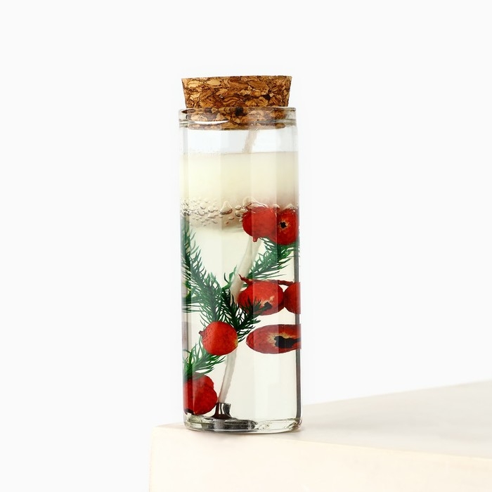 Новогодняя свеча в колбе «Новый год:Счастья и любви» Новогодняя свеча в колбе «Новый год:Счастья и любви»