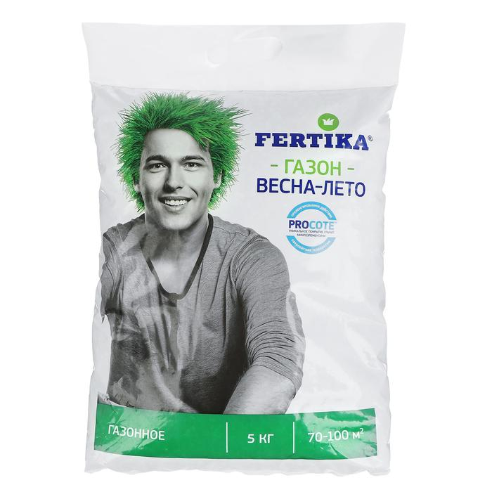 Удобрение Фертика Газонное. Весна-Лето 5 кг Удобрение Фертика Газонное. Весна-Лето 5 кг