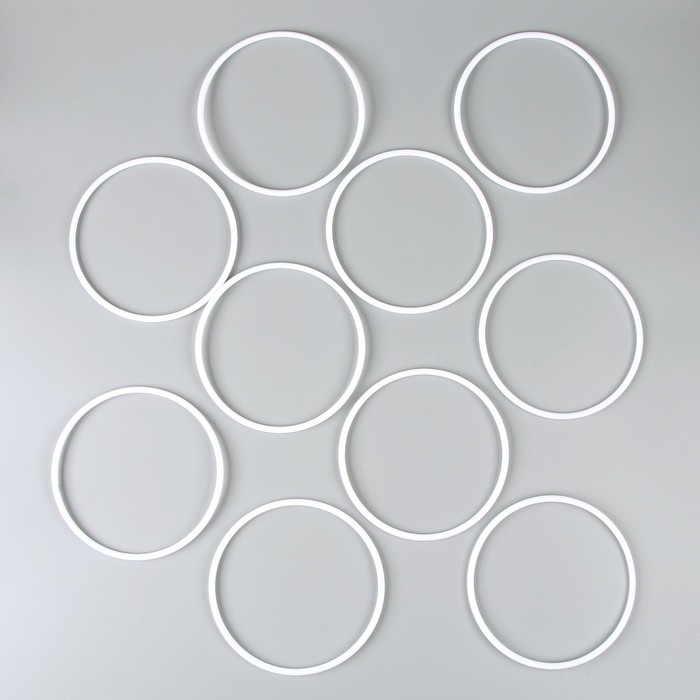 Основа для изготовления ловца снов «Кольцо», набор 10 шт., размер 1 шт. —16 × 0,53 см Основа для изготовления ловца снов «Кольцо», набор 10 шт., размер 1 шт. —16 × 0,53 см