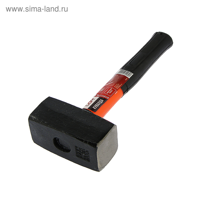 Кувалда ЛОМ, фиберглассовая рукоятка, 2 кг Кувалда ЛОМ, фиберглассовая рукоятка, 2 кг