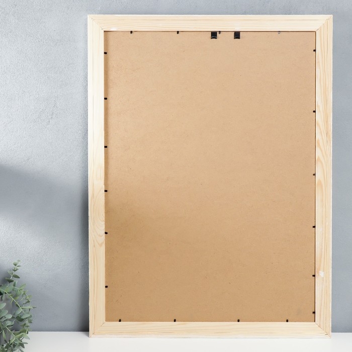 Фоторамка дерево Liza 50х70 см белая (пластиковый экран) Фоторамка дерево Liza 50х70 см белая (пластиковый экран)