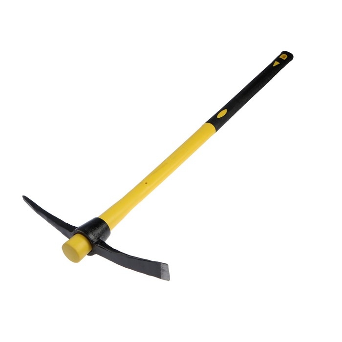 Кирка ТУНДРА, кованая, фиберглассовая рукоятка 900 мм, 1000 г Кирка ТУНДРА, кованая, фиберглассовая рукоятка 900 мм, 1000 г