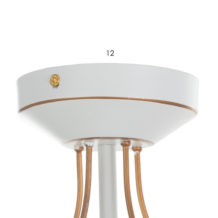 Люстра Люстра "Фрэнликс" 5хЕ27 40Вт белый 54х54х30 см BayerLux