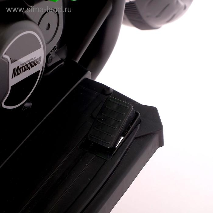 Электромотоцикл «Спортбайк», 2 мотора, цвет чёрный Электромотоцикл «Спортбайк», 2 мотора, цвет чёрный