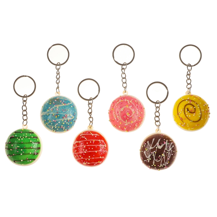 Мялка-сквиш «Сладкоежка», на брелоке, цвет МИКС Мялка-сквиш «Сладкоежка», на брелоке, цвет МИКС