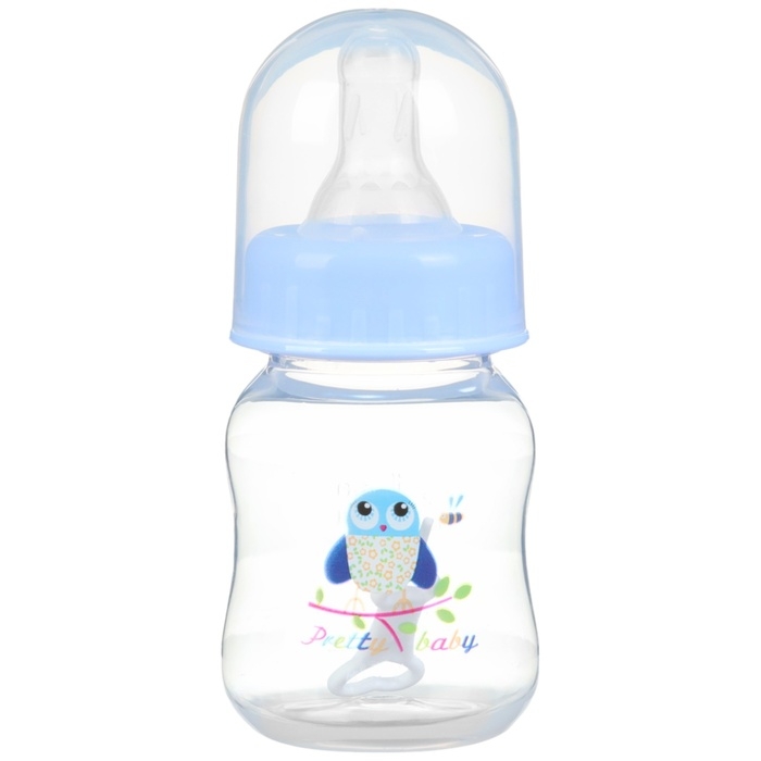 Бутылочка для кормления, 60 мл, +3 мес., цвет МИКС (фасовка по 3шт) Бутылочка для кормления, 60 мл, +3 мес., цвет МИКС (фасовка по 3шт)